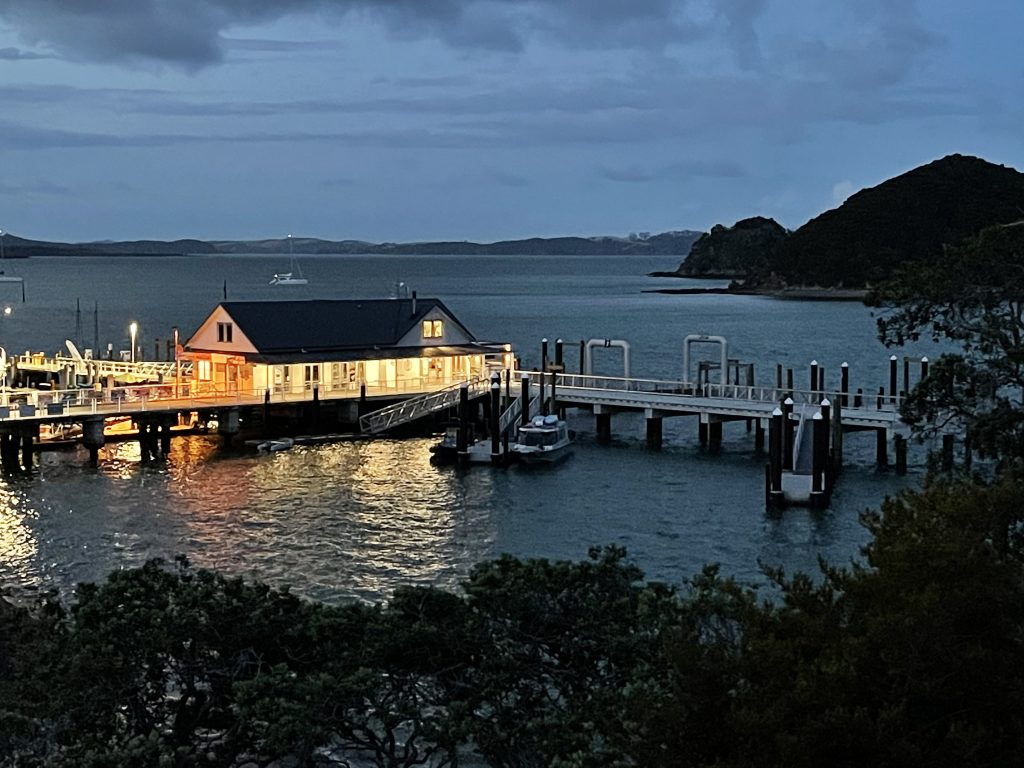 Ferry terminal at Russell in the Bay of Islands.