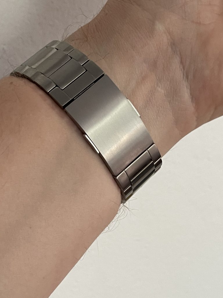 Clasp of LDFAS titanium bracelet